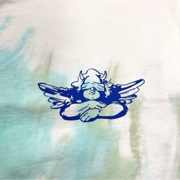 Boys Lie Green Tie Dye Icee Drawstring One Size Bag - Picture 2 of 7